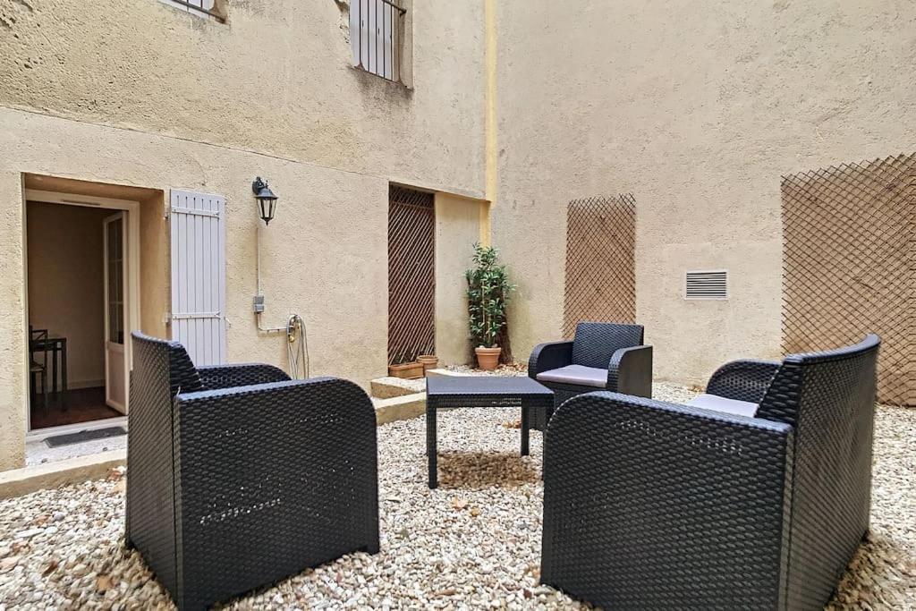 亞維農Le Limas - Charme - Wifi - Patio - Rdc公寓 外观 照片